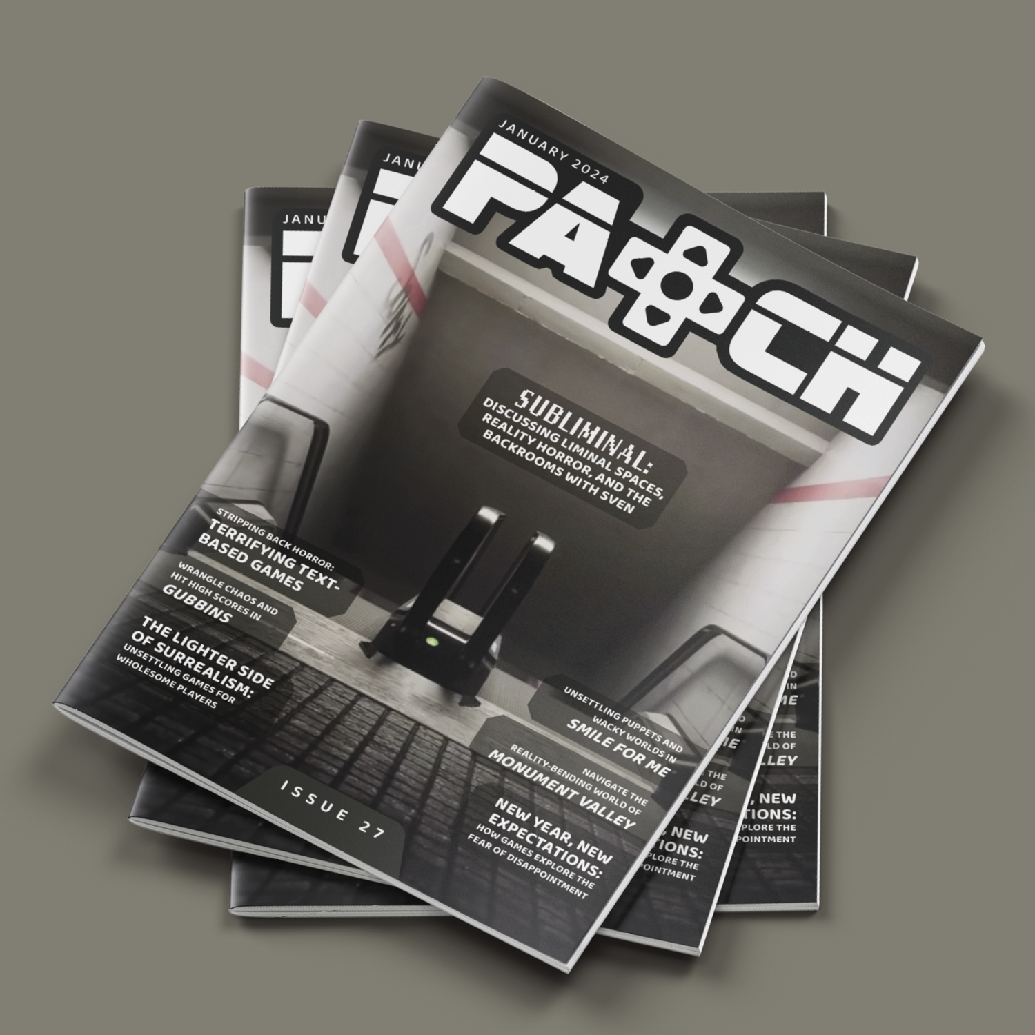 Extra January 2024 Issue Patch Magazine   Issue27January2024 MockupWebsitePhysical 